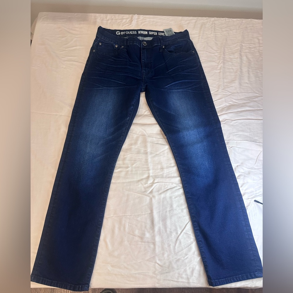 G by Guess Men's Indigo Straight Jeans